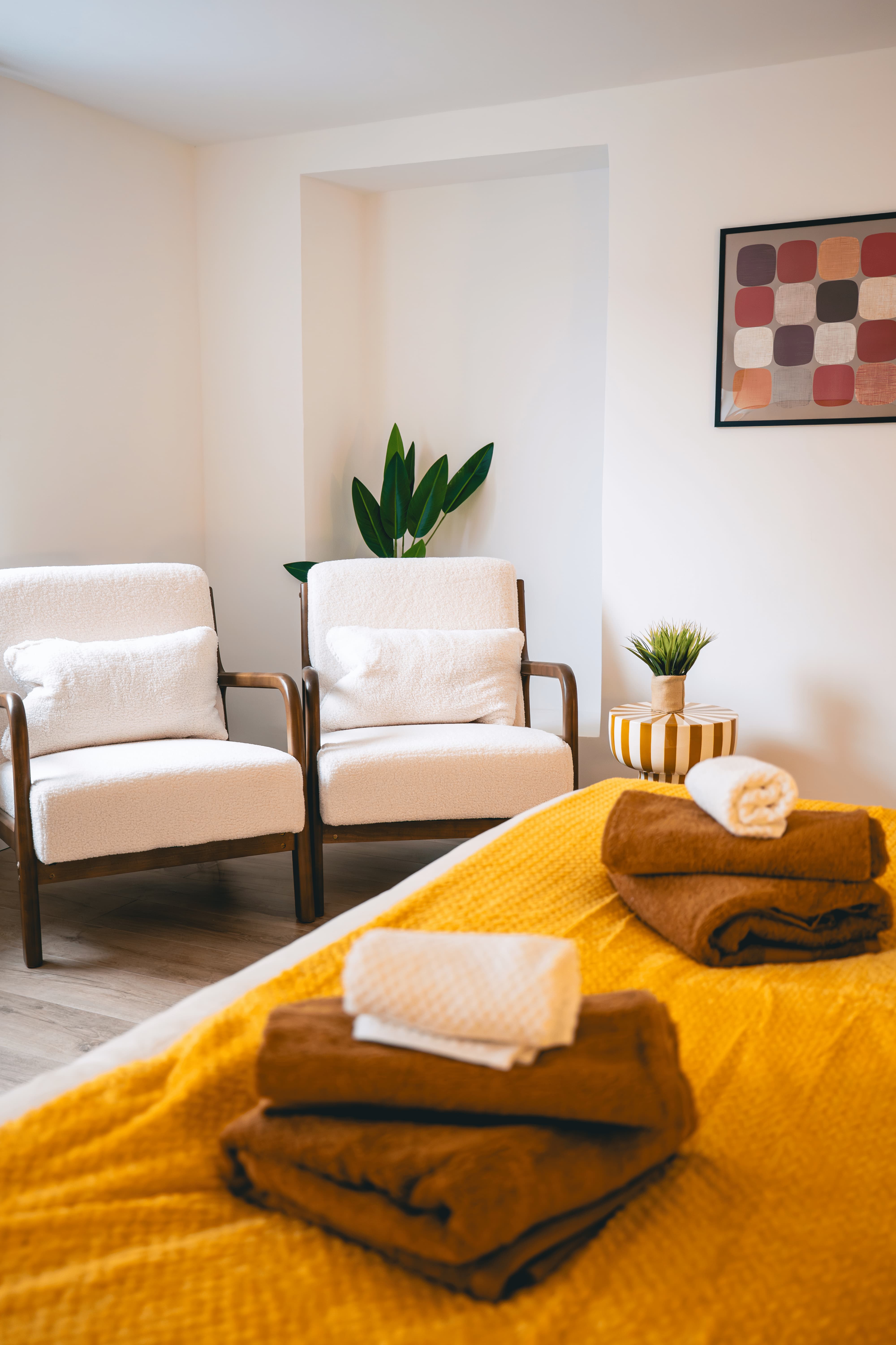 Espace dressing de la chambre